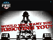 Tablet Screenshot of fittofightfire.com